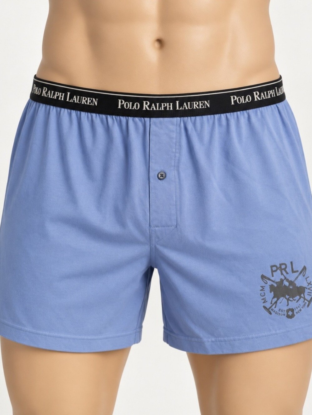 Polo Ralph Lauren Men’s XL Blue Knit Boxers NWT
